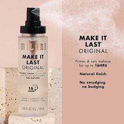 Milani Cosmetics Make It Last Original Natural Finish Setting Spray, 60ml