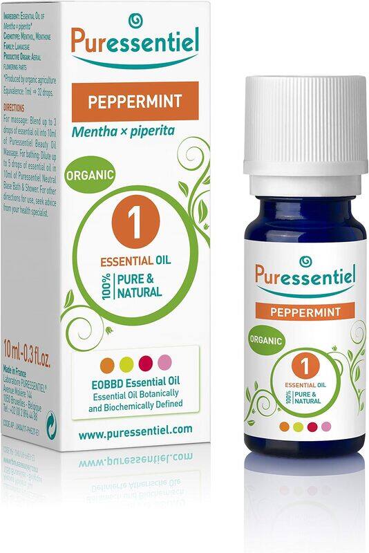 

Puressentiel Peppermint Organic Essential Oil, 10ml