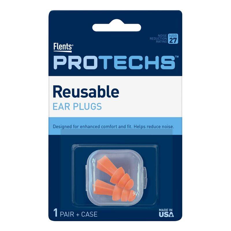 

Acu-Life Comfort Fit Silicone Ear Plugs with Case, 1 Pair
