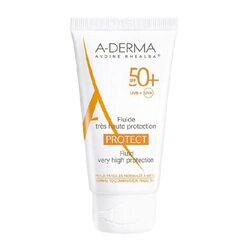 A-Derma Protect Invisible Fluid Very High Protection Spf50+, 40ml