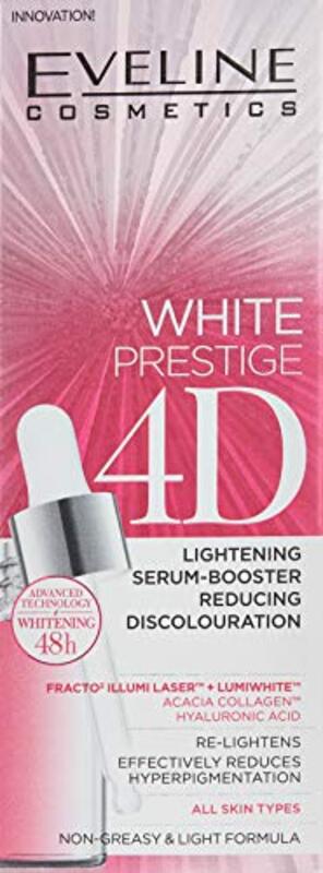 Eveline Cosmetics White Prestige 4D Lightening Serum, 18ml