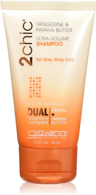 

Giovanni 2Chic Ultra Volume Shampoo With Tangerine & Papaya Butter for Coloured Hair, 1.5oz