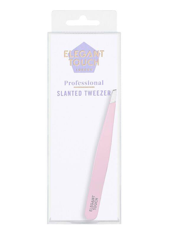 

Elegant Touch Professional Slanted Tweezer, Light Pink