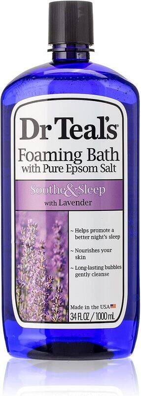 

Dr Teal's Foaming Bath Soothe & Sleep with Lavender, 1000ml