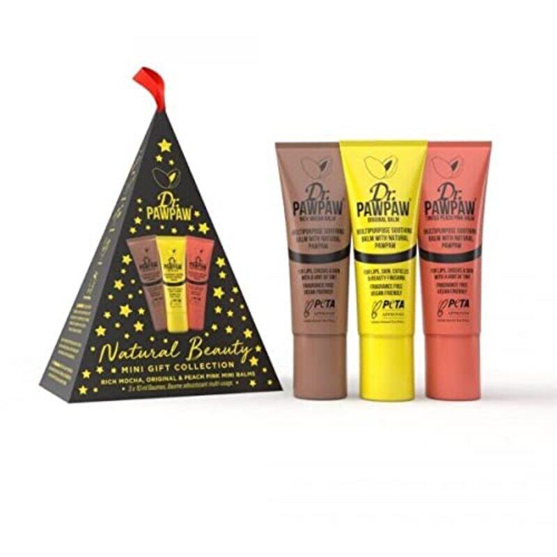 

Dr. Pawpaw Mini Natural Beauty Gift Collection Lip Balm Set, Multicolour