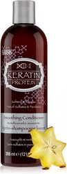 Hask Keratin Protein Smoothing Conditioner for Damaged Hair, 355ml