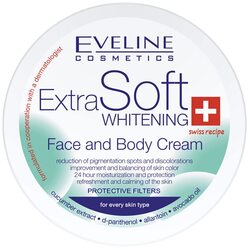 Eveline Cosmetics Extra Soft Face and Body Whitening Cream, 200ml