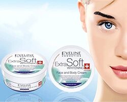 Eveline Cosmetics Extra Soft Face and Body Whitening Cream, 200ml