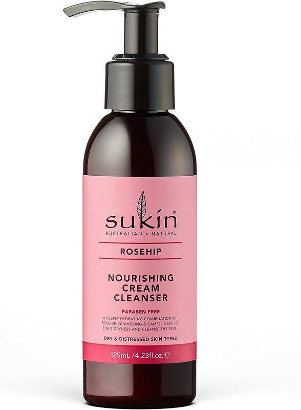 

Sukin Rosehip Nourishing Cream Cleanser, 125ml