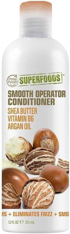 

Petal Fresh Superfoods Smooth Operator Shea Butter Vitamin B6 & Argan Oil Conditioner for Coloured Hair, 355ml