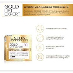 Eveline Cosmetics Gold Lift Expert 50+ with 24 Carat Gold, 50ml