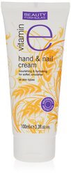 Beauty Formulas Vitamin E Hand & Nail Cream, 100ml