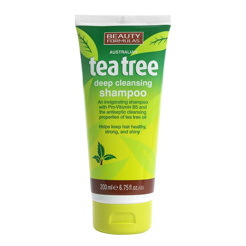 Beauty Formulas Tea Tree Shampoo, 200ml