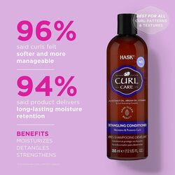 Hask Curl Care Detangling Conditioner, 355ml