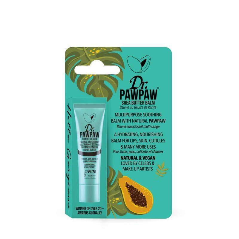 

Dr.pawpaw Shea Butter Balm for Lips Skin Hair Nails & Cuticles, 10ml