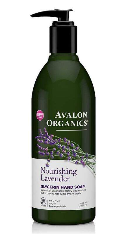 

Avalon Organics Glycerine Nourishing Lavender Hand Soap, 355ml