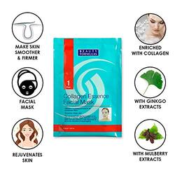 Beauty Formulas Collagen Essence Facial Mask, 1 Mask