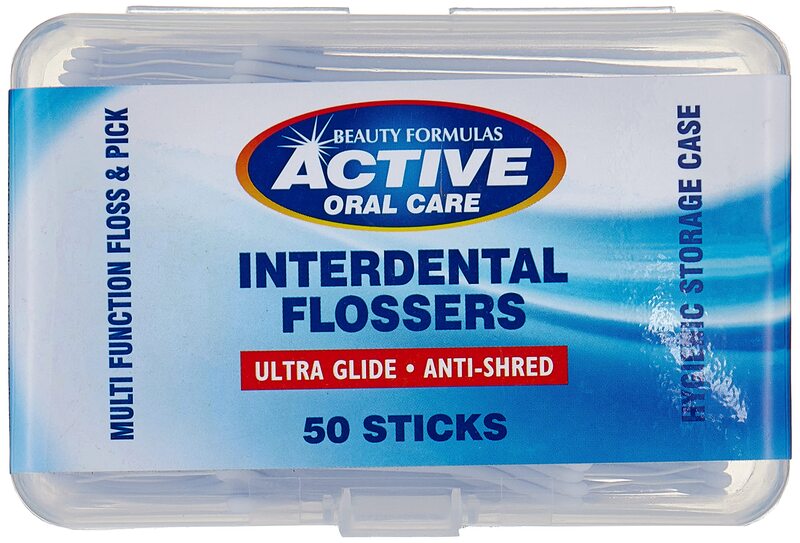 

Beauty Formulas Active Oral Care Easy Sliding Interdental Flossers Sticks, 150g, 50 Pieces