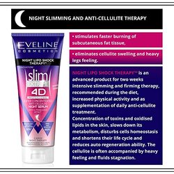 Eveline Cosmetics Slim Extreme 4D Professional Night Lipo Shock Therapy, 250ml