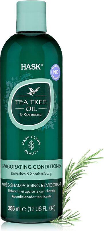 

Hask Tea Tree Oil & Rosemary Conditioner for All Hair Types, 355ml