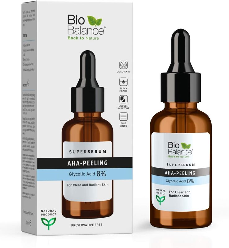 

Bio Balance Super Serum AHA Peeling Glycolic Acid 8% for Clear and Radiant Skin, 30ml