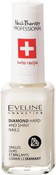 Eveline Nail Therapy Diamond Hard And Shiny Nails, White