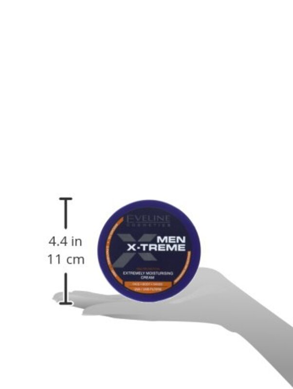 Eveline Cosmetics Men X-treme Multifunction Extremely Moisturizing Cream for Face Body & Hands, 200ml