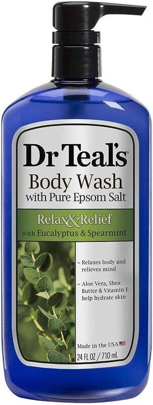 

Dr Teal's Dr. Teal's Epsom Salt Body Wash Eucalyptus & Spearmint, 710ml