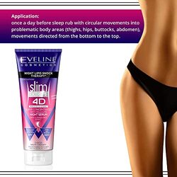 Eveline Cosmetics Slim Extreme 4D Professional Night Lipo Shock Therapy, 250ml