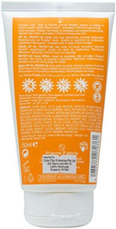 Ducray Pierrefabreducray ProtectAD Cream Very High Protection Spf 50+, 210g