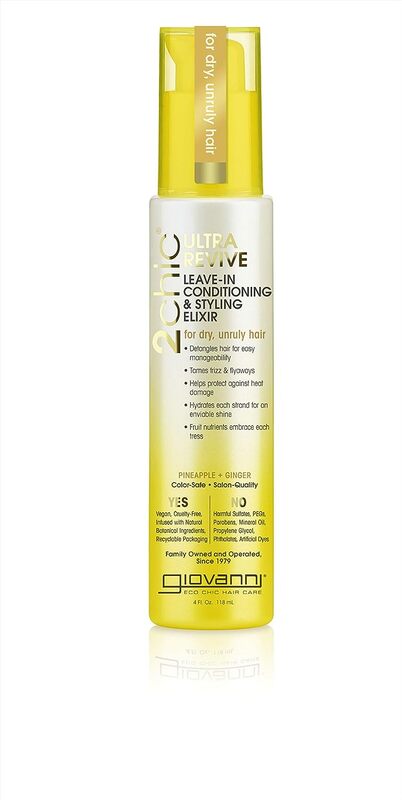 

Giovanni 2Chic Ultra Revive Leave-in Conditioner for Damaged Hair, 4oz