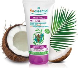 Puressentiel Anti-Lice Hair Treatment Shampoo + Comb, 150ml