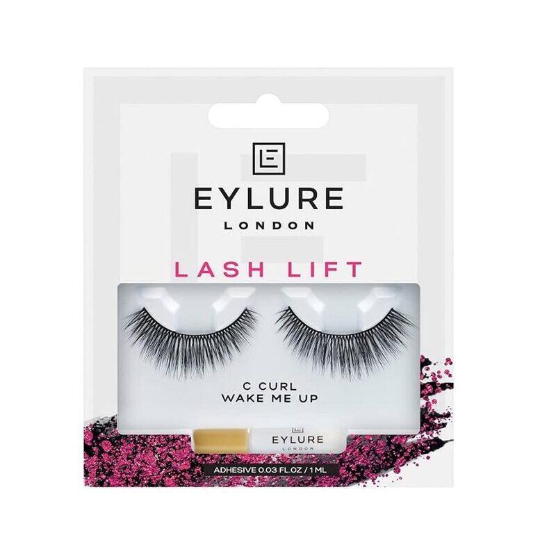 

Eylure Lash Lift C Curl Eyelashes, Wake Me Up, Black