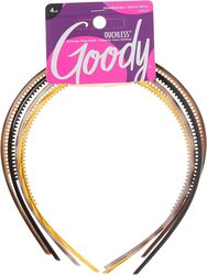 Goody Classics Headband Pattern for Womens, 4 Pieces