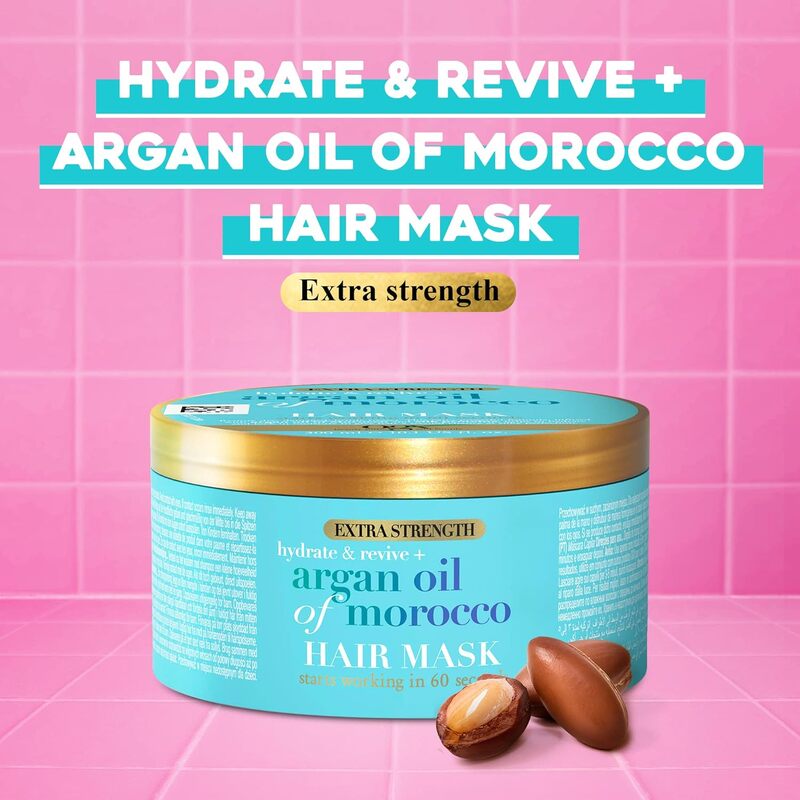 Ogx Hydrate & Revive + Argan Oil Of Morocco Organic Hair Mask, 300ml