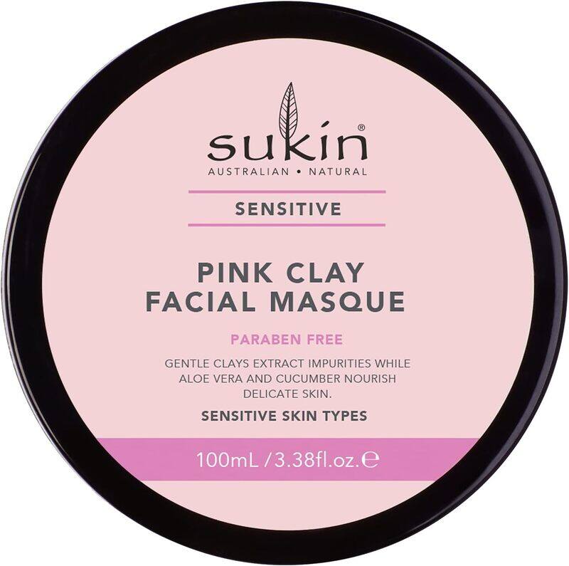 

Sukin Pink Clay Sensitive Skin Facial Masque, 100ml