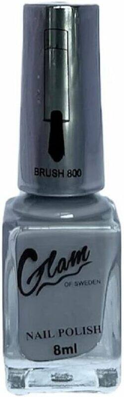 

Glam of Sweden Nail Polish for Women, 8ml, No 116, Grey