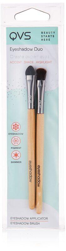 

QVS 2-Piece Eyeshadow Duo, Brown