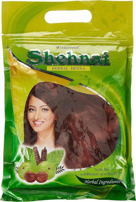 

Vasmol Shehnai Herbal Henna Powder, 500g, Brown