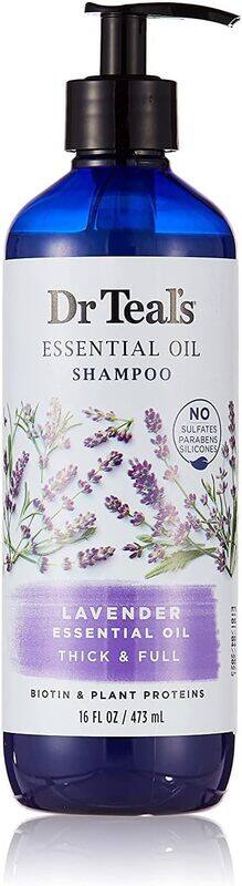 

Dr. Teal's Thick & Full Lavender Essential Oil Shampoo, 473ml