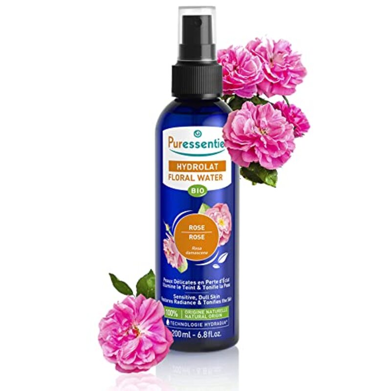 Puressentiel Hydrolate Rose Essential Oils, 200ml