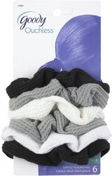 Goody Ouchless Scrunchie Waffle, 6 Pieces