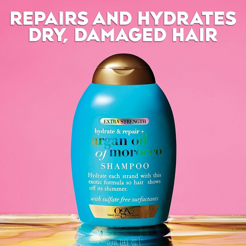 Ogx Extra Strength Hydrate & Revive with Argan Oil of Morocco Shampoo & Conditioner, 2 x 385ml