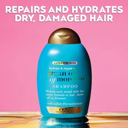 Ogx Extra Strength Hydrate & Revive with Argan Oil of Morocco Shampoo & Conditioner, 2 x 385ml