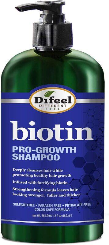 

Difeel Pro Growth Biotin Shampoo for All Hair Types, 350ml