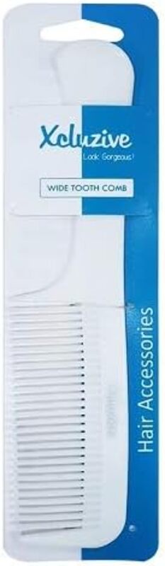 Xcluzive Wide Tooth Comb, Assorted, 1 Piece