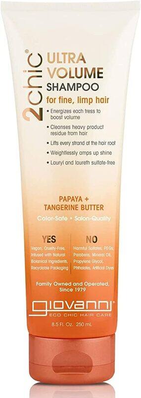 

Giovanni 2Chic Tang & Papaya Ultra Volume Shampoo for All Hair Types, 8.5oz