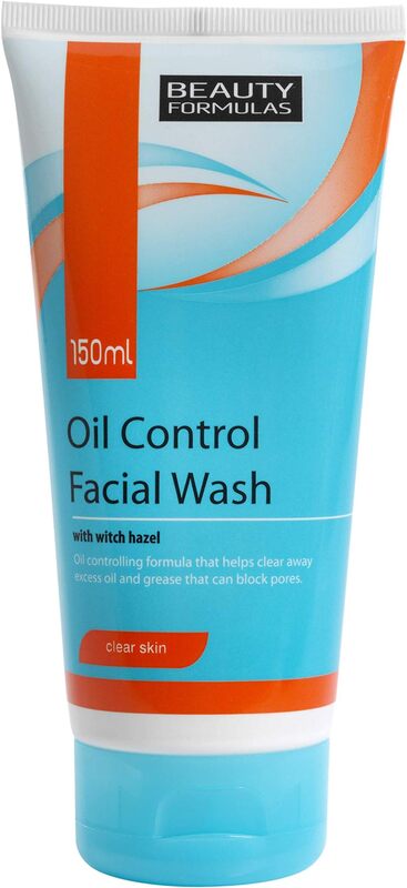 Beauty Formulas Oil Control Facial Wash, 150ml