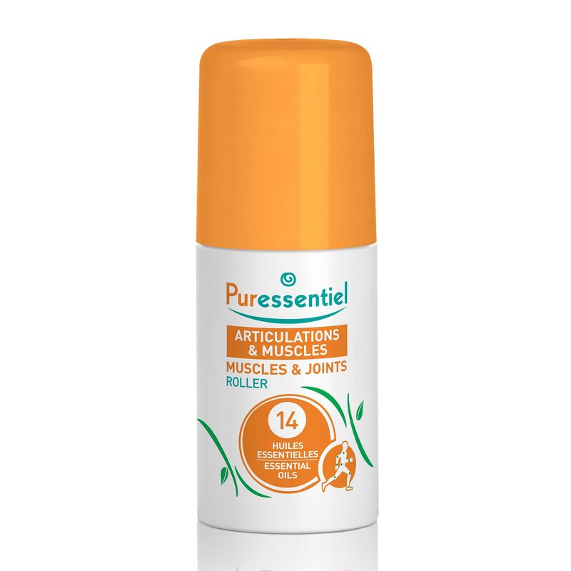 Puressentiel Muscles & Joints Roller 14 Essential Oils, 75ml