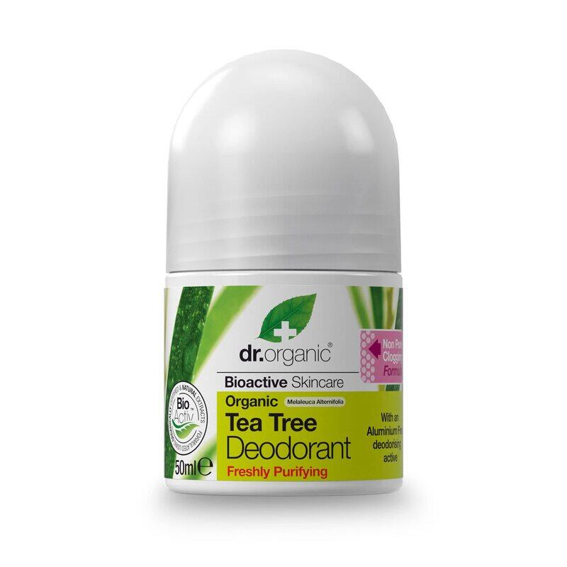 

Dr. Organic Tea Tree Deodorant Spray, 50ml